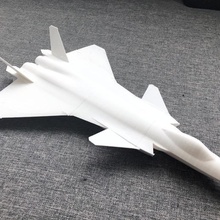 j-20 jet 3d printable art plane toy rc aircraft fighter printing 3d print model - Mito3D