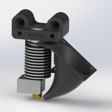 j-head v6 duct fan tool 3d printer parts 3d print model - Mito3D