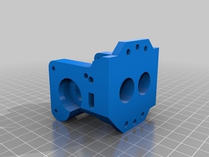 j-head version gyrobot's micro dual extruder Tools gyrobot 3d printer extruders 3d print model - Mito3D