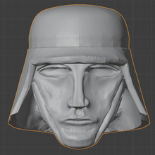 jaccabian mannissary head imperial guard infantry games 3d print model - Mito3D