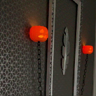 jack o' lantern chaîne citrouille lampe Halloween citrouille jack 39 lanterne citrouille 39 Halloween effrayant chaîne décor lampe bougie bougie chauffe plat halloweenxcults 3d print model - Mito3D