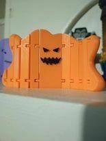 jack-o-lantern ditto pokemon flexi toy articulated bambulabx1carbon decoration halloween madewithtinkercad tinkercad game 3d print model - Mito3D