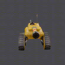 jack - endi tank battle 3d print model - Mito3D