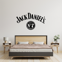 Jack Daniels Mauer Kunst 2d Logo Whiskey Getränke Bar Mancave Freunde Party Marke berühmt 3d print model - Mito3D