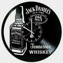 jack daniels clock 3d print model - Mito3D
