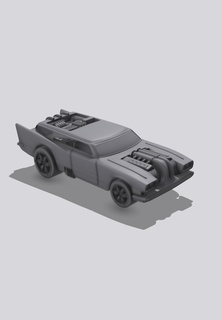 jack hammer - hot wheels vehicle car toy 3d print model - Mito3D