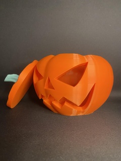 Jack lanterna ciotola coperchio Halloween zucca caramella 3d print model - Mito3D