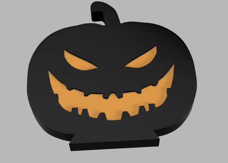 Jack lanterna lampada Halloween zucca luminosa orrore 3d print model - Mito3D