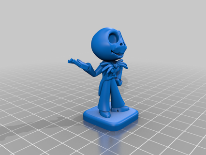 Jack incubo Natale creature arte immaginario leggende personaggi 3d print model - Mito3D