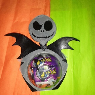 jack skellington halloween skellintong oogie boogie ghost sweets october green bat 3d print model - Mito3D