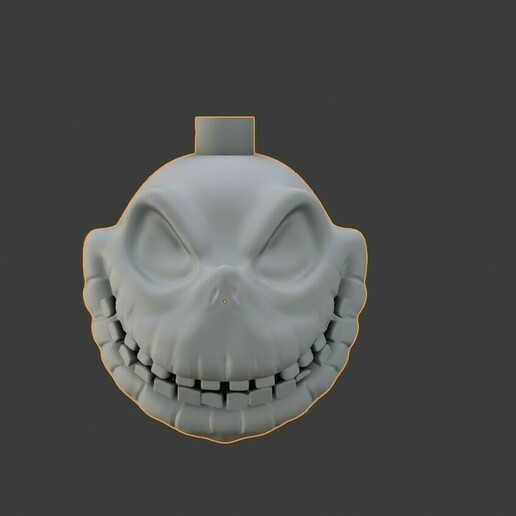 Jack skellington Natale albero sfera 3D print model - Mito3D