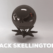 jack Skellington art Halloween terreur 3d print model - Mito3D