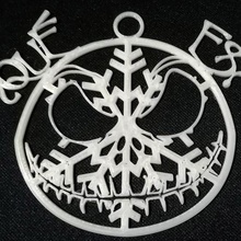 kriko Skellington küre efsane gadget iskelet kabak kral jack's garip Sally Noel cadılar bayramı 3d print model - Mito3D