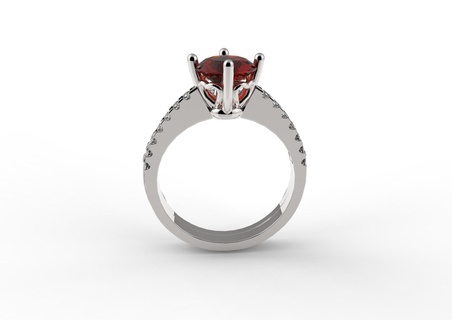 jacket ring jewerly 3d print model - Mito3D