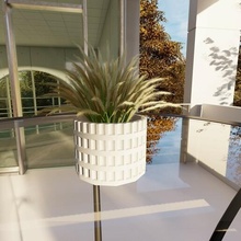 ikramiye saksı sulu bitki dekorasyon tencere doku 3d print model - Mito3D