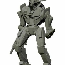 Hase Battletech 3d print model - Mito3D