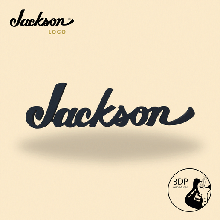 jackson logo portachiavi 3d print model - Mito3D