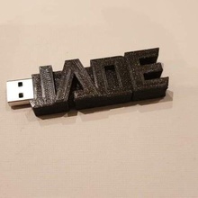 jade flash drive gadget first name usb key 3d print model - Mito3D