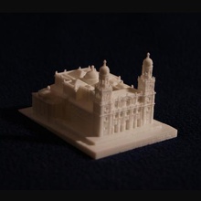 la catedral de jaén arquitectura andalucía edificio iglesia espaa españa estructura 3d print model - Mito3D