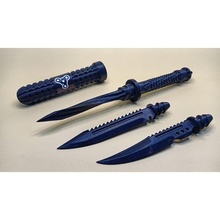 jagdkommando coltello attrezzo arma militare triplicare lama contorto triblade 3d print model - Mito3D