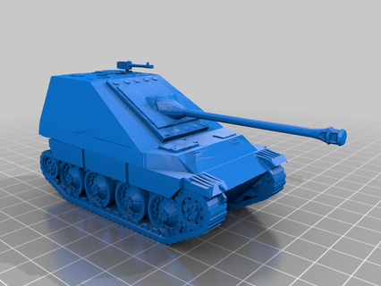 jagdpanzer 38 7 5 cm pak 42 l70 jabo Panzer sg réservoir 3d impression 3d print model - Mito3D