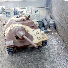 jagdpanzer 38 t hetzer scale 1 16 - 3d printable rc tank model various ww2 3d print model - Mito3D