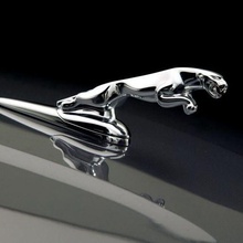 jaguar logo en 3d art el coche de la decoración 3d print model - Mito3D