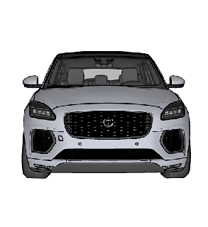 jaguar e-pace r dynamic supercar auto cars car motorsport suvs traffic police crossovers rally sedans tuning derby races prototype 3d print model - Mito3D