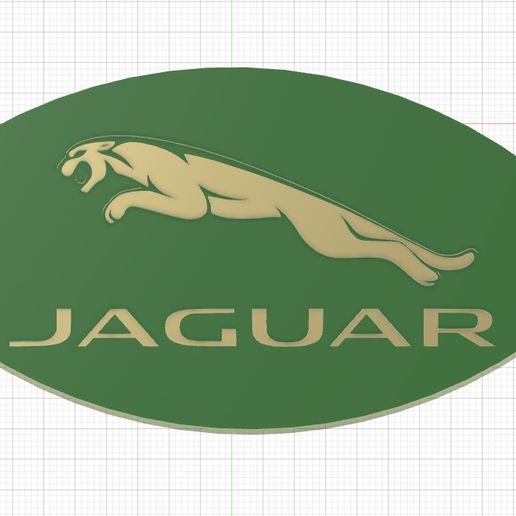 jaguar keyring 3D print model - Mito3D