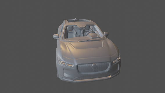 jaguar rythme SUV ipace 2023 2022 2024 véhicule voiture 3d impression électrique luxe modèle jouet réaliste 3d print model - Mito3D
