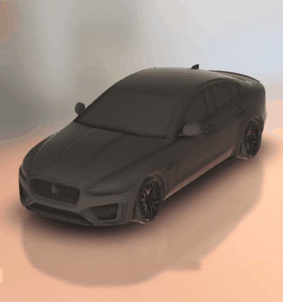 jaguar xe r dynamic casa turbo gt raça veículo suv comício esportes carro biturbo automóvel 3d print model - Mito3D