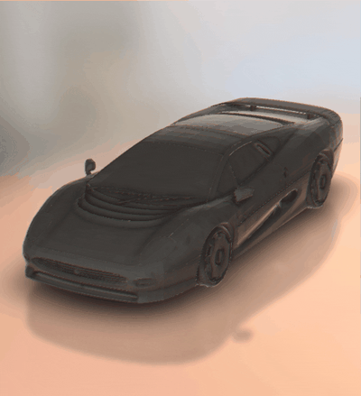 jaguar xj220 casa xj turbo gt raça veículo suv comício esportes carro biturbo automóvel 3d print model - Mito3D