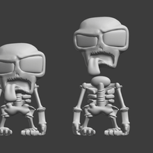 jaime bones skeleton - zombie infection game 3d print model - Mito3D