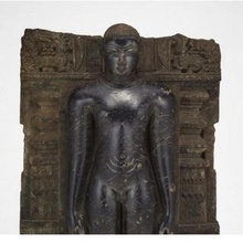 meditasyon kayotsarga 12 yüzyılda ayakta jaina tirthankara chandraprabha sanat 123d 5 7 chicago ında Müzesi heykel tarar kopyaları 3d print model - Mito3D