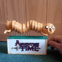 jake perro aventuras hora autómatas artilugio finlandés mecanismo juguete niños regalo 3d print model - Mito3D