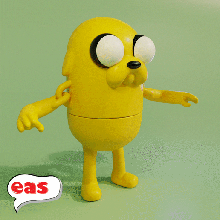 jake toys storage figure assembly adventure time toy finn articulated designs 3d print model - Mito3D