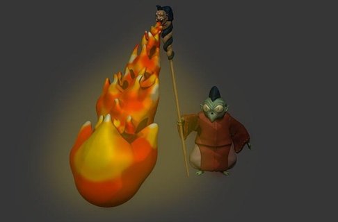 conosce inuyasha fuoco sesshomaru anime statua rana creatura 3d print model - Mito3D