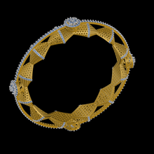 jali banale diamante gioielleria 3d print model - Mito3D