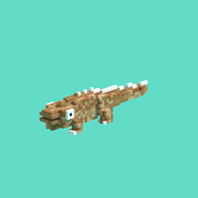 giamaicano iguana animale 3d print model - Mito3D