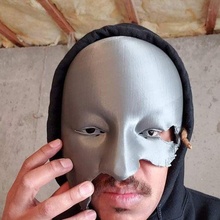 Giacomo legame morire safin furfante maschera rotto 3d print model - Mito3D