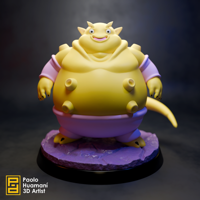 janemba drago palla z arte goku grasso gordo akira toriyama collezione figura giappone carattere 3d print model - Mito3D