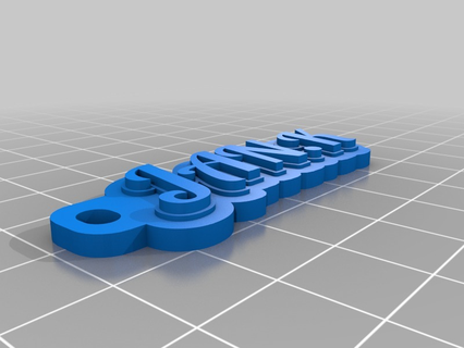 jank's keychain customized organization 3d print model - Mito3D