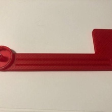 janzer mailbox flag 3d print model - Mito3D
