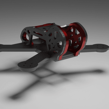 japalura 3 marco juego r c vehículos quadrocopter drone armattan 3d print model - Mito3D