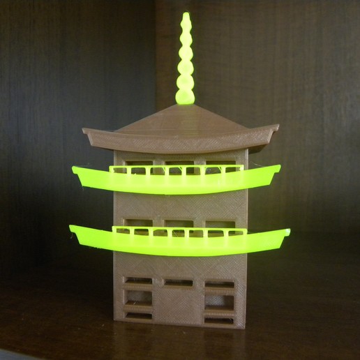japan castle home art 3D print model - Mito3D