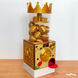 japanese capsule toy machine educolon rich design set vending kids education candy 3D print model - Mito3D
