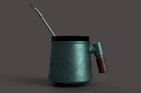 japanese cup mate japan 3d print model - Mito3D