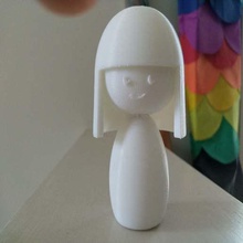 el muñeco japonés ningyo cara juego juguete de accesorios 3d print model - Mito3D