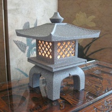 japanese garden lantern lamp decor 3d print model - Mito3D