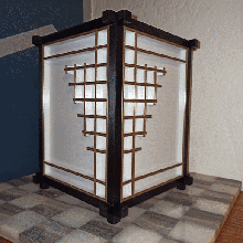 japanese lantern lamp asian lighting japan 3d print model - Mito3D